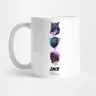 Zack Skaett Japanese anime art Mug